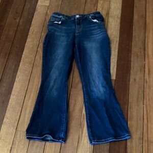 Cat & Jack Dark Blue Flare Jeans